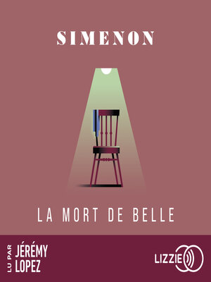 cover image of La mort de Belle